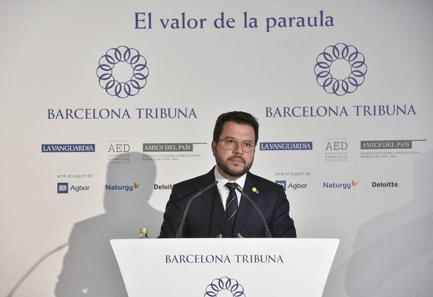 Barcelona Tribuna amb Pere Aragons