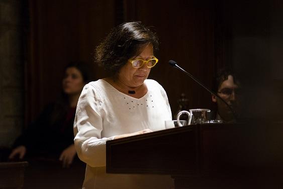 Rosa Rosell, presidenta del Casal dels Infants, recull el premi Llegat Valldejuli 2019