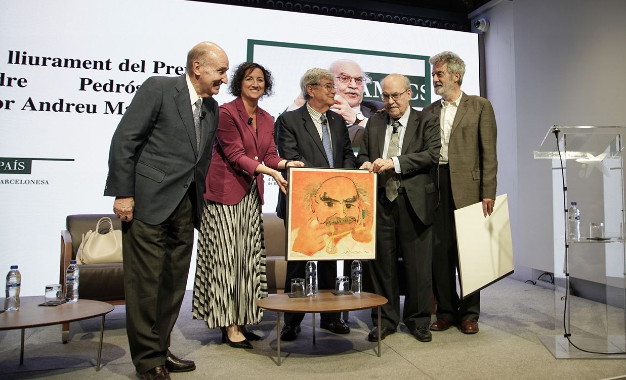 Amics del Pas distingue la trayectoria acadmica y pblica del profesor Andreu Mas-Colell con el premio Alexandre Pedrs 2025