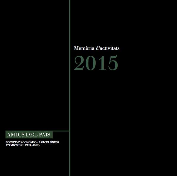 Memoria de actividades 2015