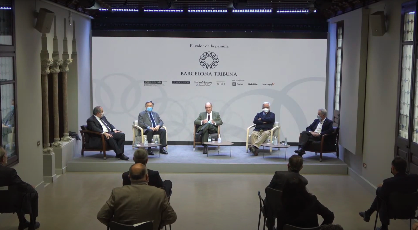 Barcelona Tribuna online con Narcs Serra, Joan Clos, Jordi Hereu i Xavier Trias