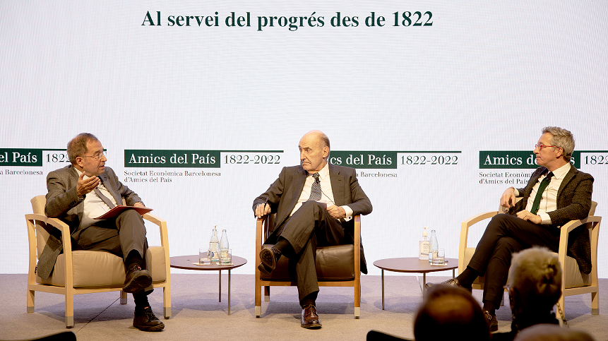 Debat Amics del Pas amb Marc Carrillo Lpez i Jos Maria Lassalle
