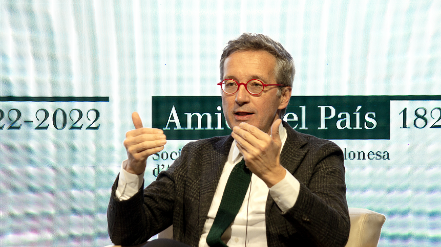 José María Lassalle, consultor i professor universitari, al debat Amics del País