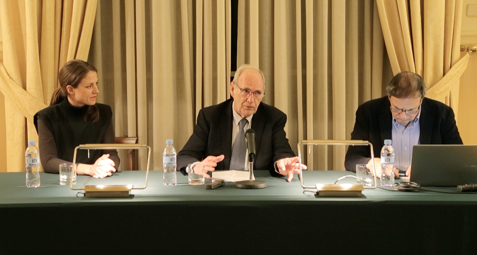 Cristina Garrido, Josep Maria Vilà i Lluís Jofre a Amics del País