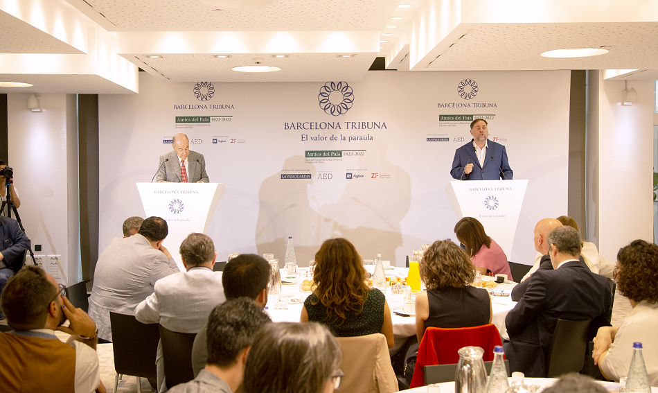 Barcelona Tribuna amb Oriol Junqueras