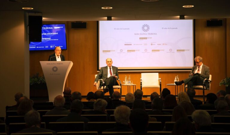 ‘Per una Catalunya socialment sencera’ | Barcelona Tribuna con Carles Campuzano