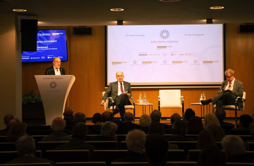 ‘Per una Catalunya socialment sencera’ | Barcelona Tribuna con Carles Campuzano
