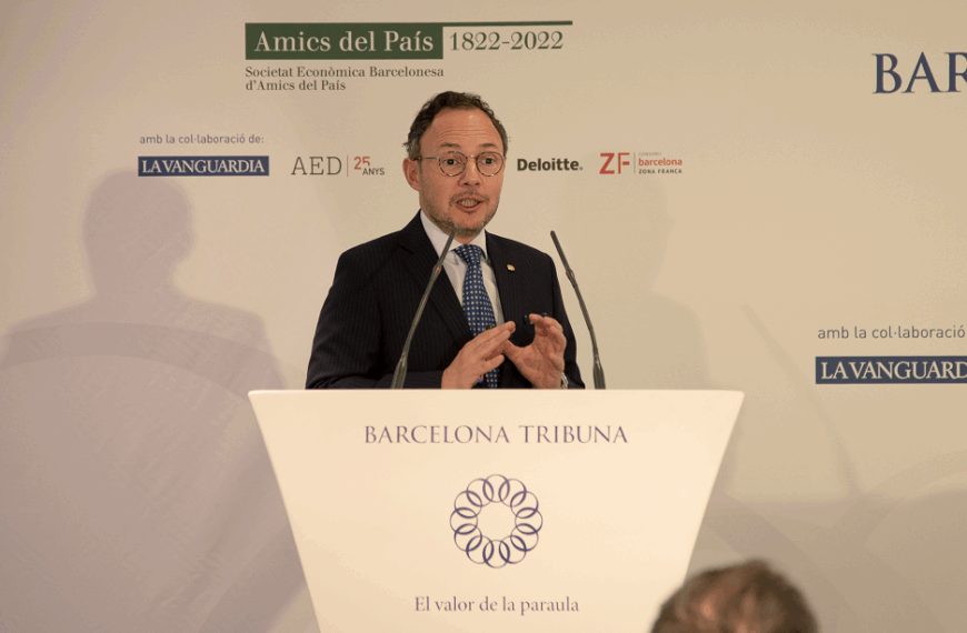 ‘Homologació, obertura i oportunitats’ | Barcelona Tribuna con el I. Sr. Xavier Espot Zamora