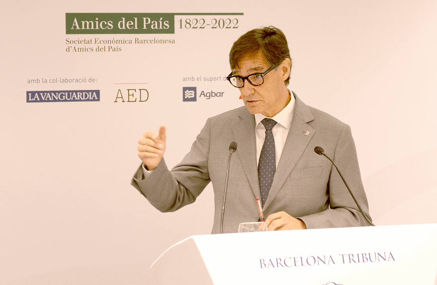 Barcelona Tribuna amb Salvador Illa