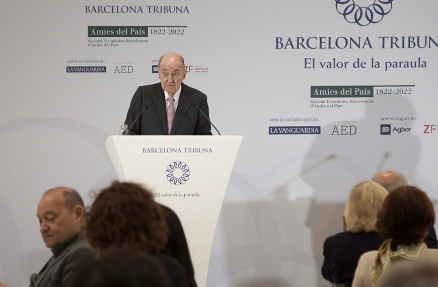 ‘Unir i servir: propostes per a la tercera gran transformació de Catalunya’ | Barcelona Tribuna con Salvador Illa