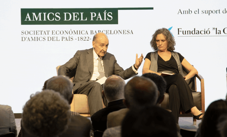 ‘La transcendència del lideratge’ | Debate Amics del País con Míriam Díez, Àngel Castiñeira y Francesc Torralba