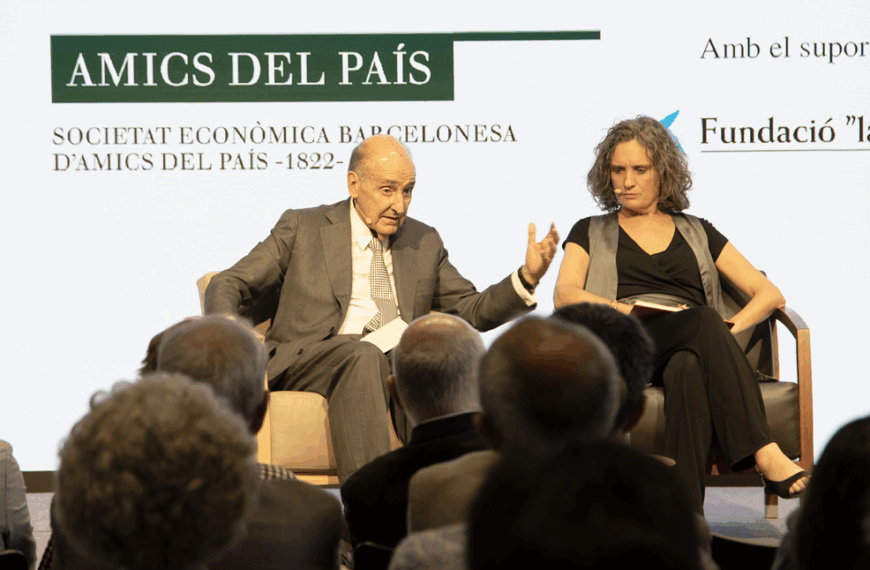 ‘La transcendència del lideratge’ | Debate Amics del País con Míriam Díez, Àngel Castiñeira y Francesc Torralba