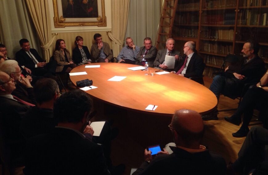 Vespre del Cercle amb Antoni Castells