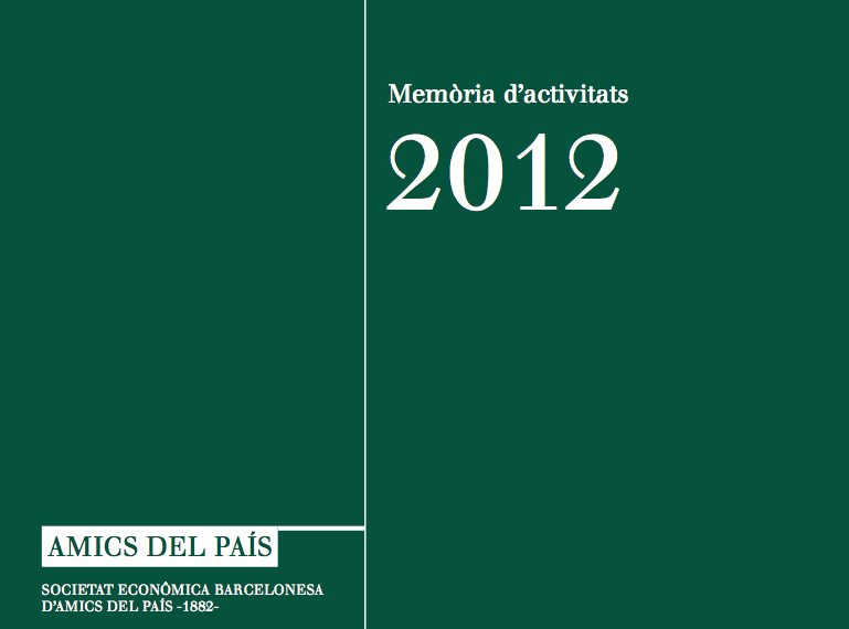 Memoria anual 2012