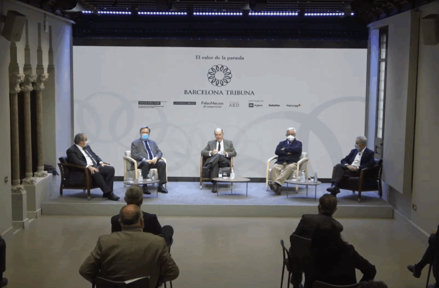 ‘Un projecte per Barcelona’ | Barcelona Tribuna online con Narcís Serra, Joan Clos, Jordi Hereu y Xavier Trias