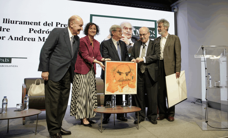 Amics del País distingue la trayectoria académica y pública del profesor Andreu Mas-Colell con el premio Alexandre Pedrós 2025