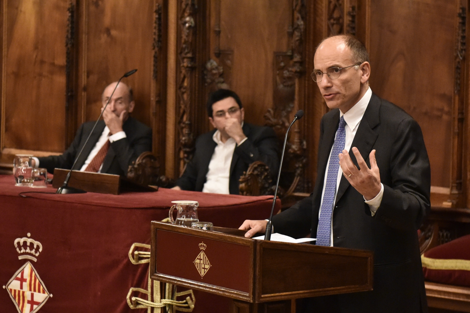 Confererencia de Enrico Letta