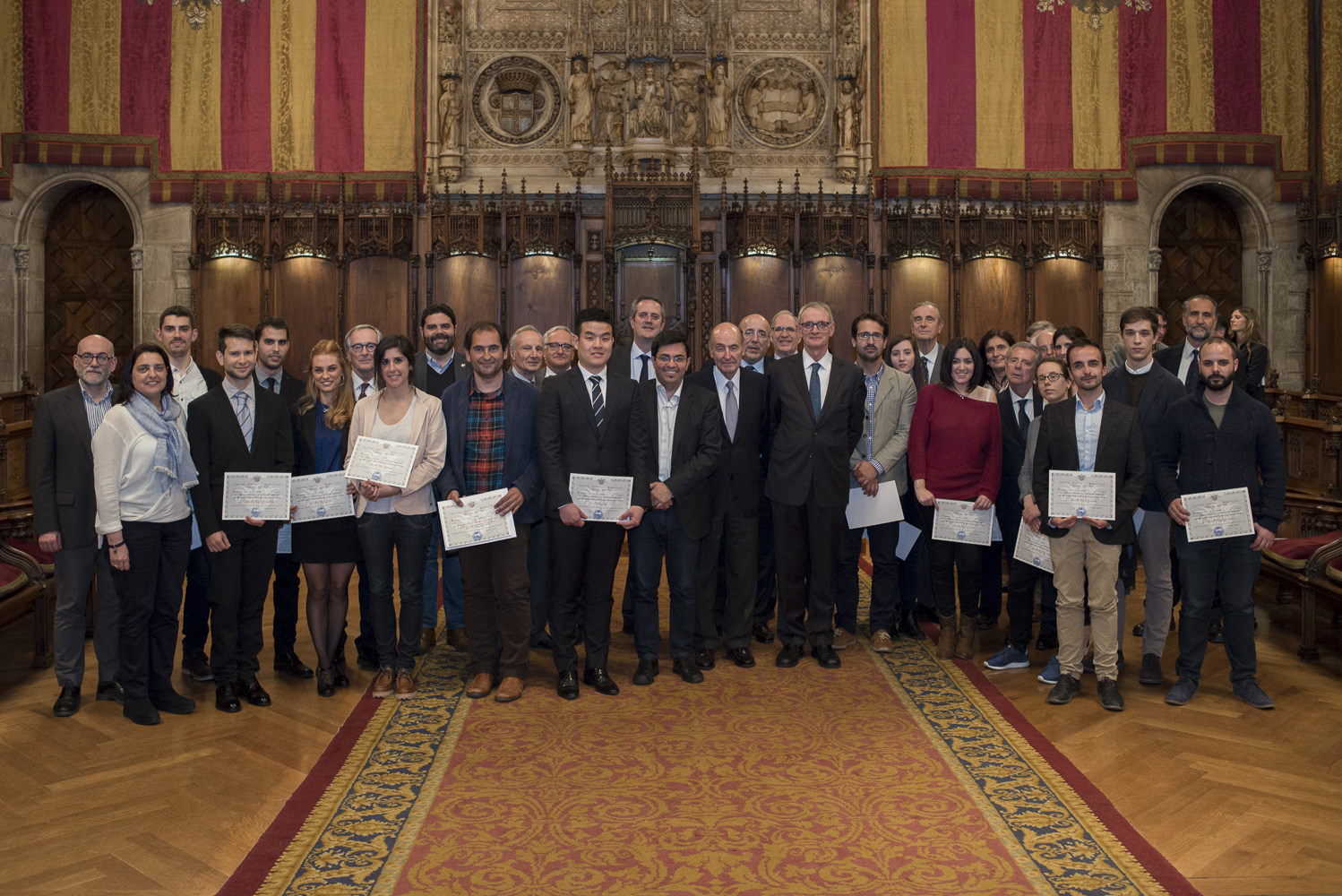 Entrega de becas y premio Llegat Valldejuli