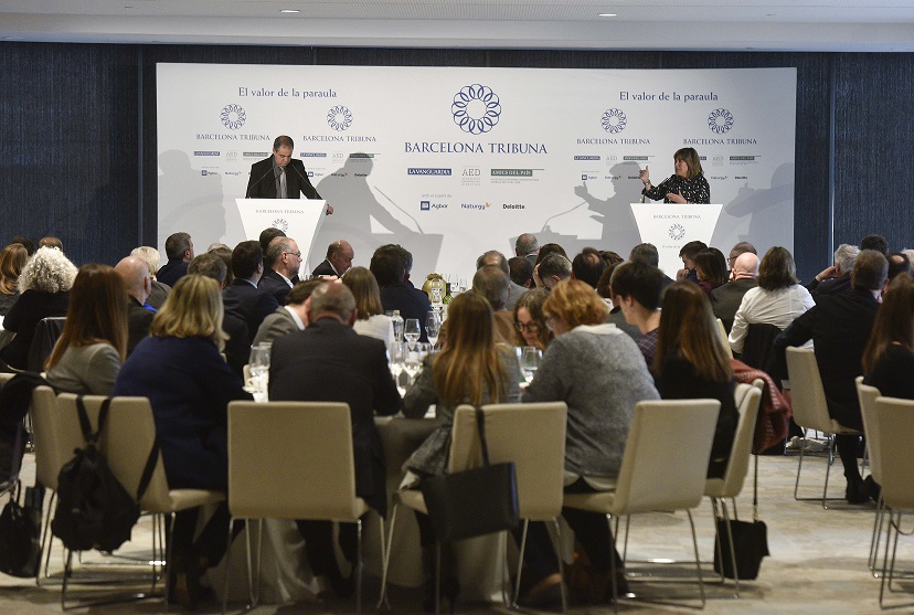 Barcelona Tribuna con Núria Marín