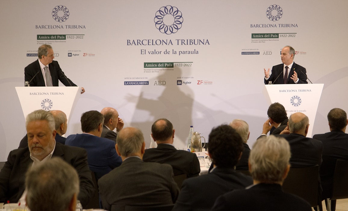 Barcelona Tribuna con Jordi Turull